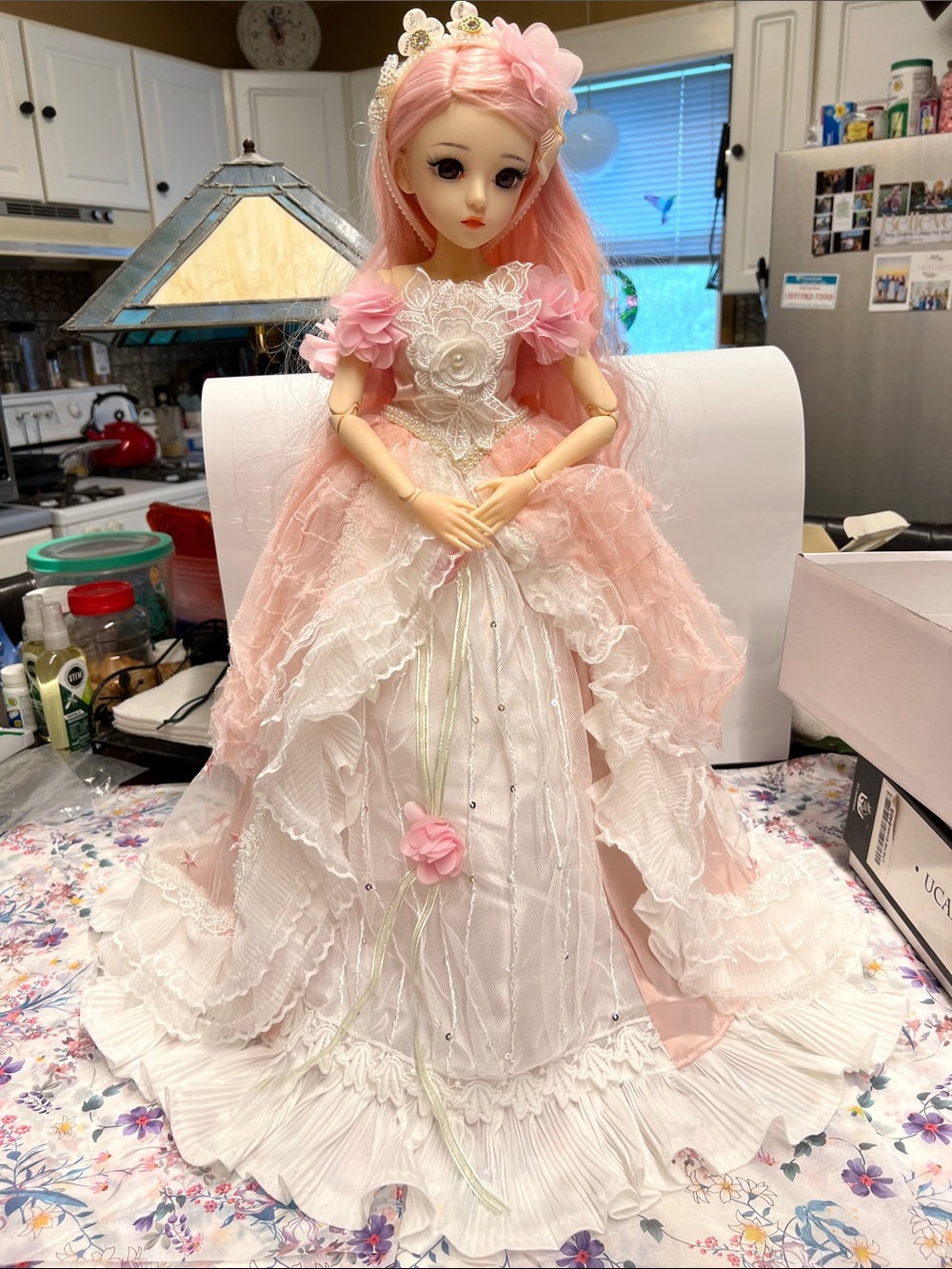 Ucanaan 1/3 scale, 50 cm, 20” BJD articulated doll with accessories.